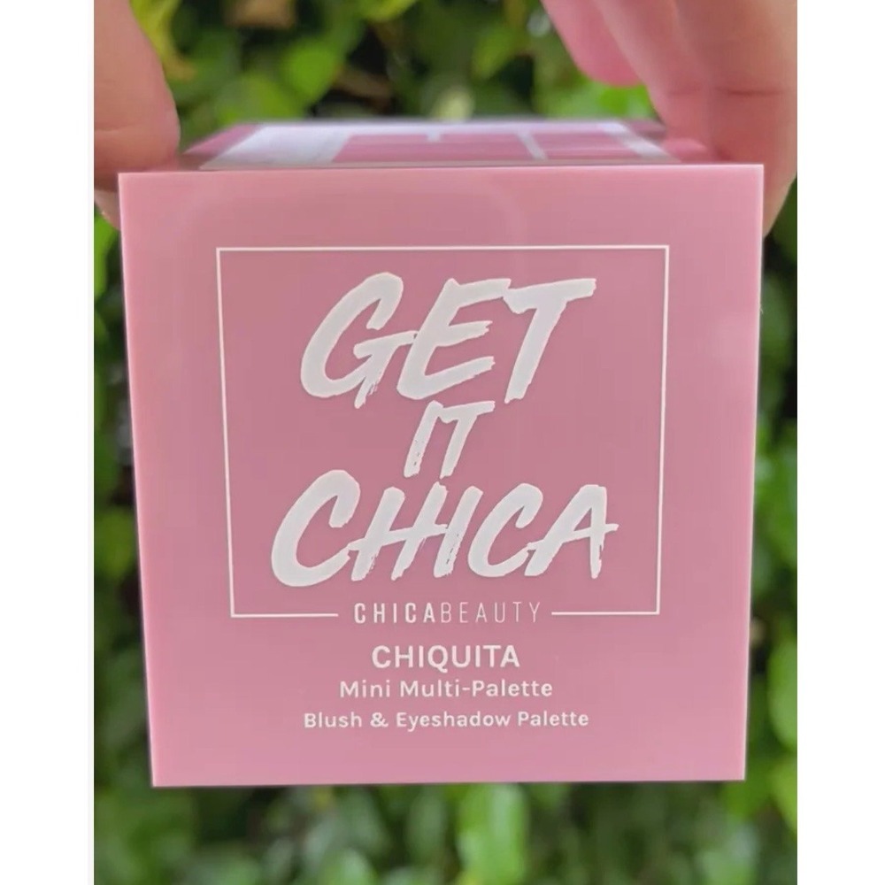 Get It Chica "Chiquita" Mini Multi-Palette by Chica Beauty is a travel-friendly,